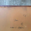Mid Century Modern Walnut Highboy Dresser by Dixie