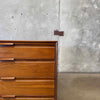 Mid Century Modern Walnut 4 Drawer Dresser by American of Martinsville