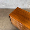 Mid Century Modern Walnut 4 Drawer Dresser by American of Martinsville