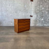Mid Century Modern Walnut 4 Drawer Dresser by American of Martinsville