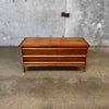 Mid Century Modern Walnut & Cedar Chest by Lane