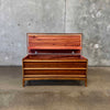 Mid Century Modern Walnut & Cedar Chest by Lane
