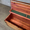 Mid Century Modern Walnut & Cedar Chest by Lane