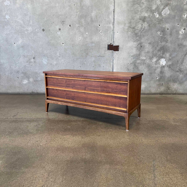 Mid Century Modern Walnut & Cedar Chest by Lane