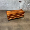 Mid Century Modern Walnut & Cedar Chest by Lane