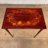 Antique Inlaid Mahogany Writing Desk/ Table