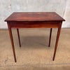 Antique Inlaid Mahogany Writing Desk/ Table