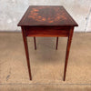 Antique Inlaid Mahogany Writing Desk/ Table