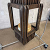 Large Mid Century Pendant Lamp w/ Planter