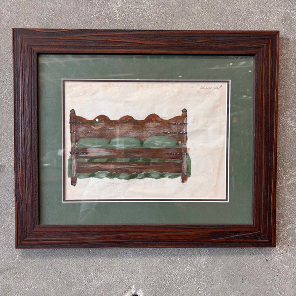 Monterey Furniture George Mason Original Artwork - Sofa