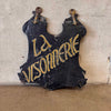 Double Sided Vintage Iron Trade Sign "La Visonnerie"