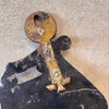 Double Sided Vintage Iron Trade Sign "La Visonnerie"
