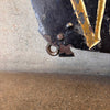 Double Sided Vintage Iron Trade Sign "La Visonnerie"