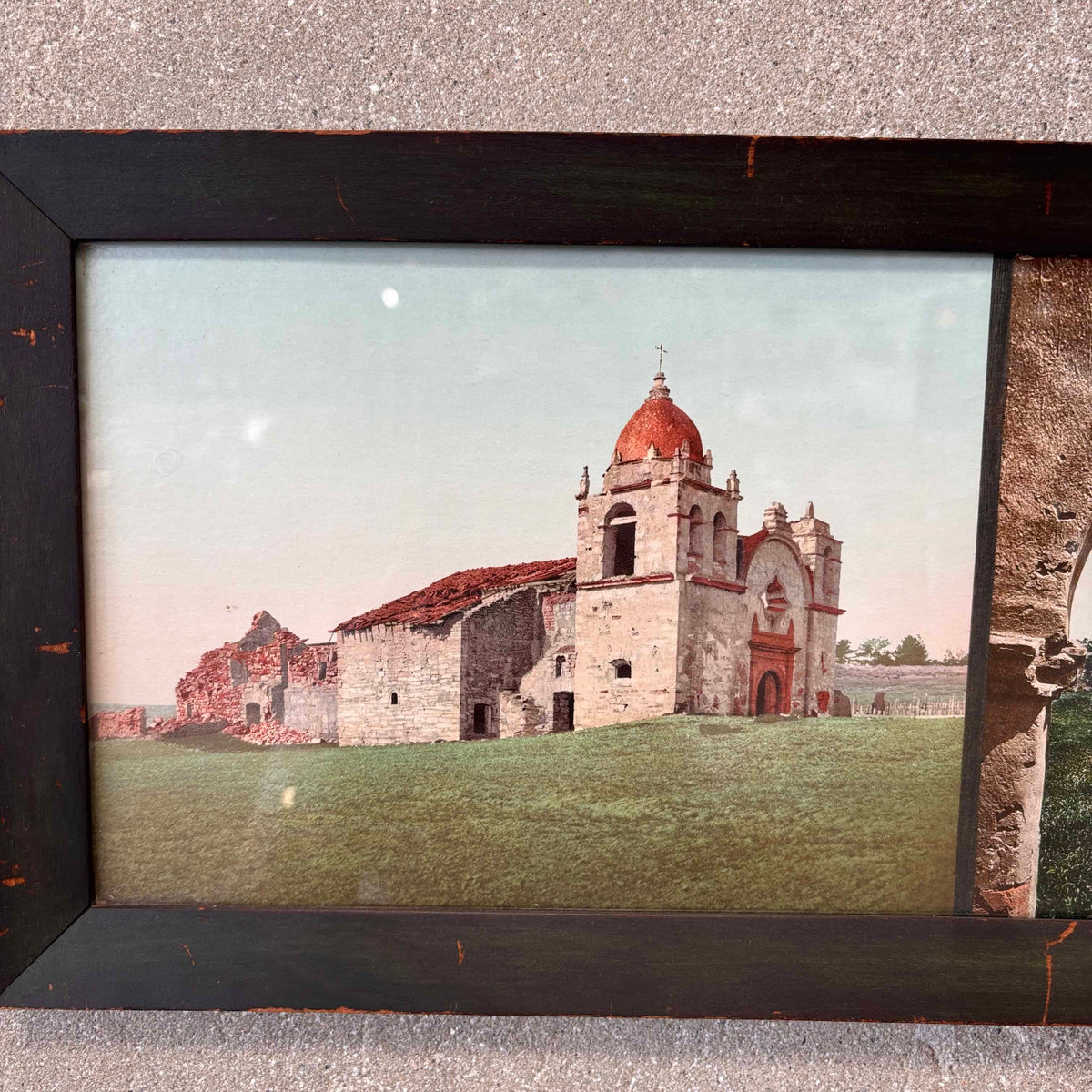Vintage California Mission Triptych Photo