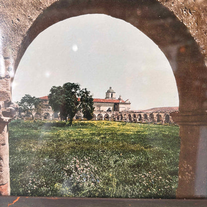 Vintage California Mission Triptych Photo