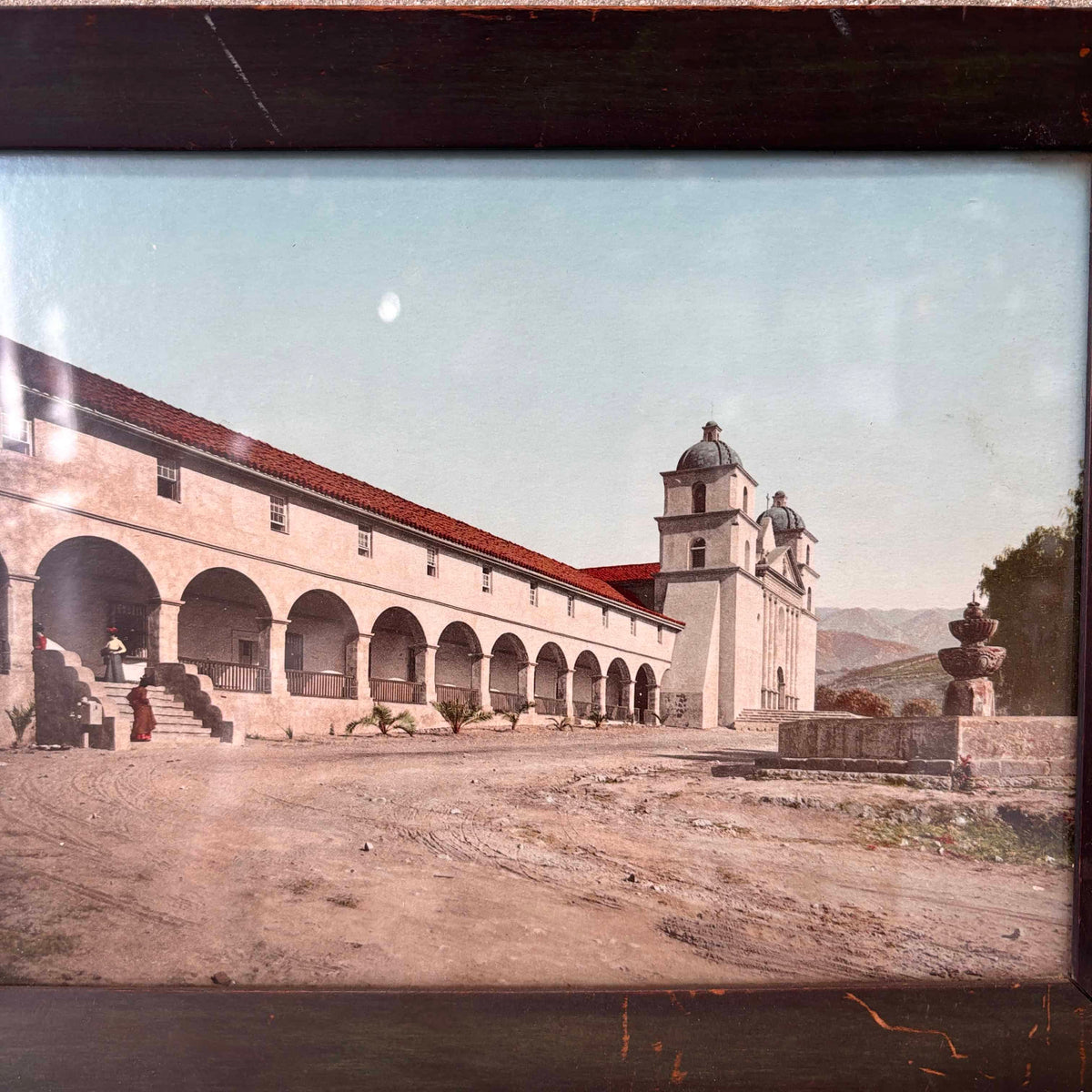 Vintage California Mission Triptych Photo