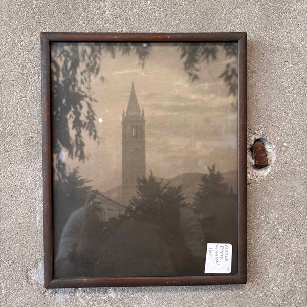 Vintage California Mission Black & White Photo