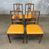 Mid Century Stakmore Set Of Four Folding Chairs