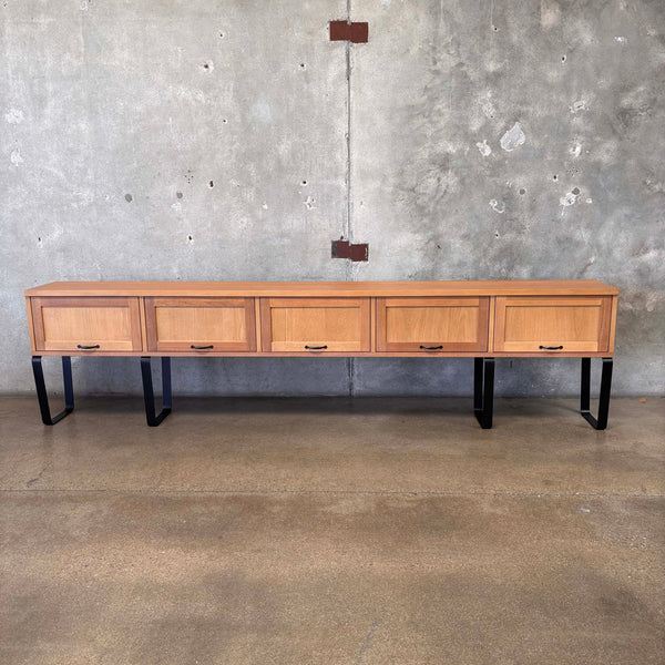 10' Long Credenza And Storage Unit #2