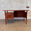 Vintage Mid Century Modern H.P Hansen Rosewood Desk