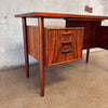 Vintage Mid Century Modern H.P Hansen Rosewood Desk