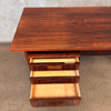 Vintage Mid Century Modern H.P Hansen Rosewood Desk