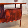 Vintage Mid Century Modern H.P Hansen Rosewood Desk