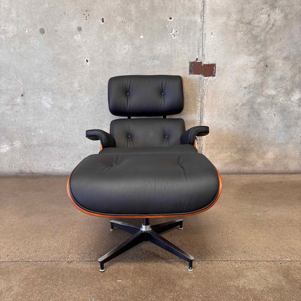 Eames Style Plycraft Lounge Chair With Ottoman
