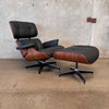 Eames Style Plycraft Lounge Chair With Ottoman