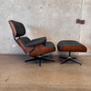 Eames Style Plycraft Lounge Chair With Ottoman