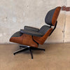 Eames Style Plycraft Lounge Chair With Ottoman