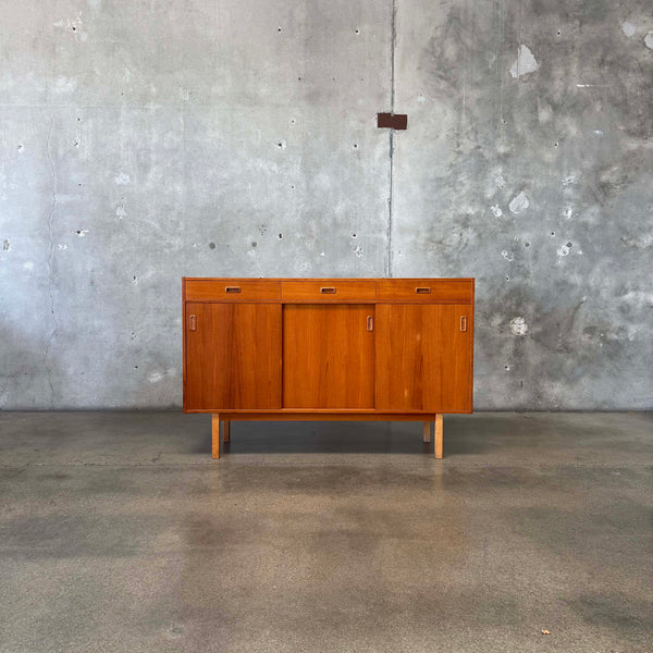 Danish Modern Teak Credenza