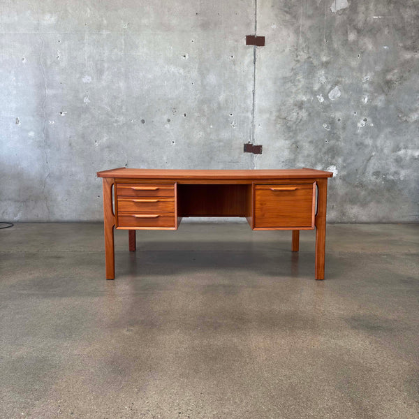 Danish Modern Desk In Teak