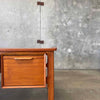 Danish Modern Desk In Teak