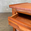 Danish Modern Desk In Teak
