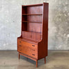 Danish Teak Secretary Cabinet By Johannes Sorth for Borge Morgensen