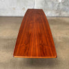Danish Teak Surfboard Coffee Table