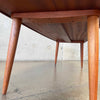 Danish Teak Surfboard Coffee Table