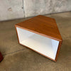 Pair of Modular Cube Tables / Entertainment Center By Coalesse