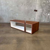 Pair of Modular Cube Tables / Entertainment Center By Coalesse