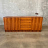 Mid Century Rosewood Credenza With Two Keys