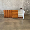 Mid Century Rosewood Credenza With Two Keys