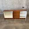 Mid Century Rosewood Credenza With Two Keys