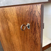 Mid Century Rosewood Credenza With Two Keys