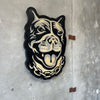 Pitt Bull Neon Sign Cover Wall Art #2 Jesse James Cisco Burger