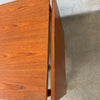 Teak Desk w/Sliding Extendable Top Made In Denmark