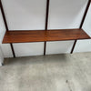 2 Bay Walnut Wall Unit By Poul Cadovius