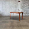 Povl Dinesen Teak Dining Table With Two Leaves - Denmak C. 1960