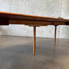 Povl Dinesen Teak Dining Table With Two Leaves - Denmak C. 1960