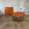 Povl Dinesen Teak Dining Table With Two Leaves - Denmak C. 1960